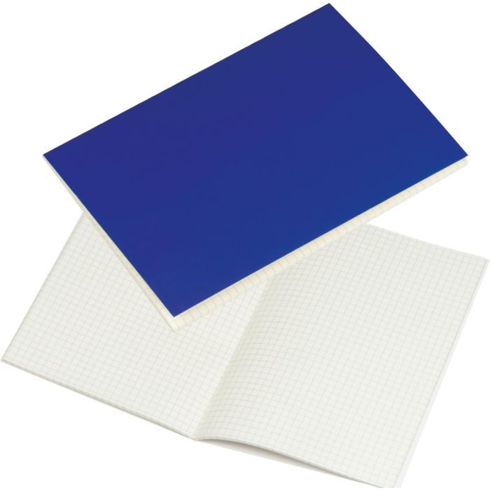 A5 Notizbuch mit karierten Blättern, 100 Seiten