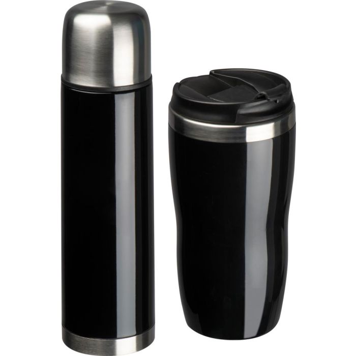 Set aus Isolierflasche und -becher Split